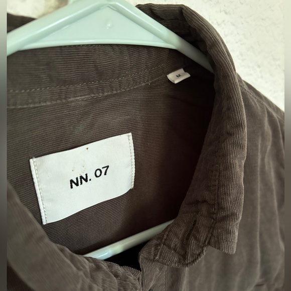 NN07 Arne 5082 Solid Button-Down Shirt - Picture 10 of 11